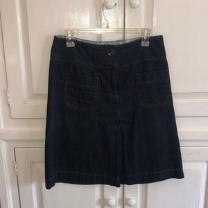 Boden denim skirt